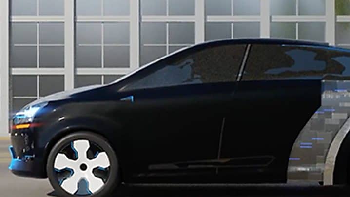 A modular design and compact transmission system make this car ultra-modern.