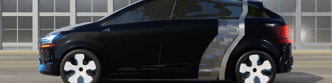 A modular design and compact transmission system make this car ultra-modern.