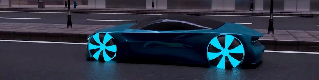 Powered by an organic battery, this car connects with the driver in a revolutionary way.