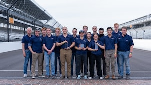 A photo of Brigham Young University, United States, Supermileage ICE team