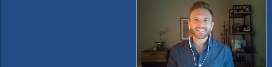 Brian Hillner giving students a talk