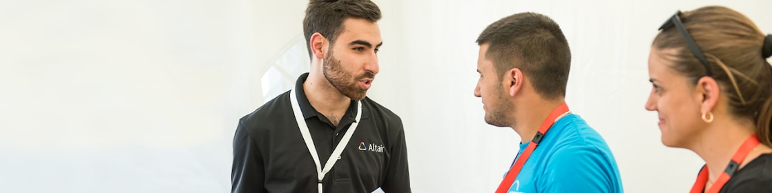 Paul Over giving students a talk