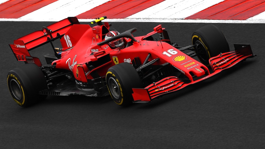 Charles Leclerc, number 16, Barcelona 2020