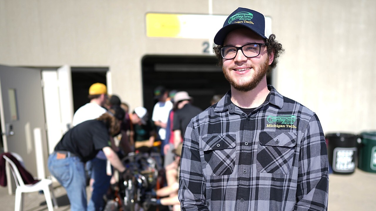 Noah, Engine Team Lead of Supermileage Systems Enterprise from Michigan Technological University