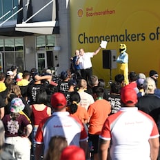 Opening ceremonies during day two of Shell Eco-marathon Americas 2023